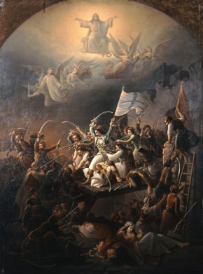 • Βρυζάκης Θεόδωρος (1819 - 1878) • Η Έξοδος του Μεσολογγίου, 1853